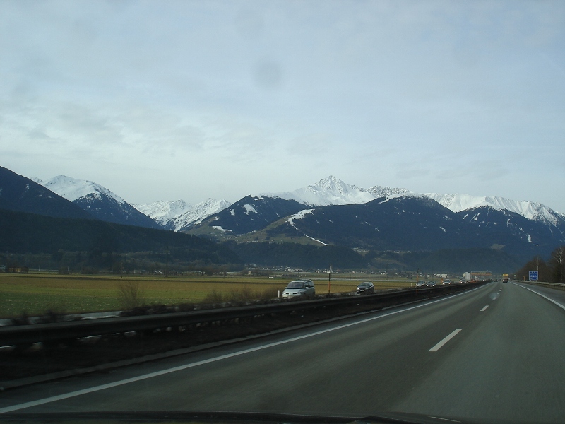 Innsbruck area Austria heading home