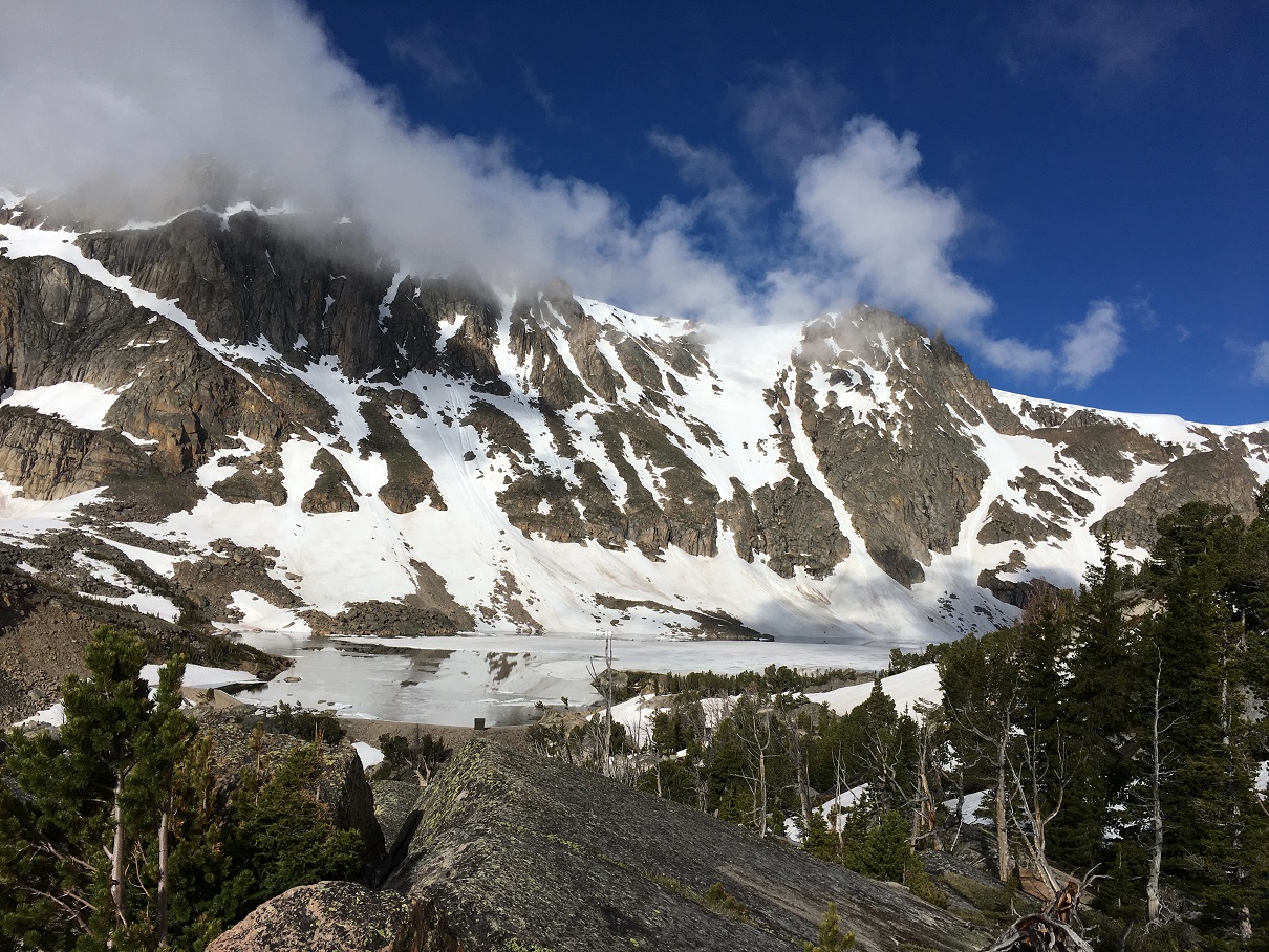 MT Glacier Lake Reservoir