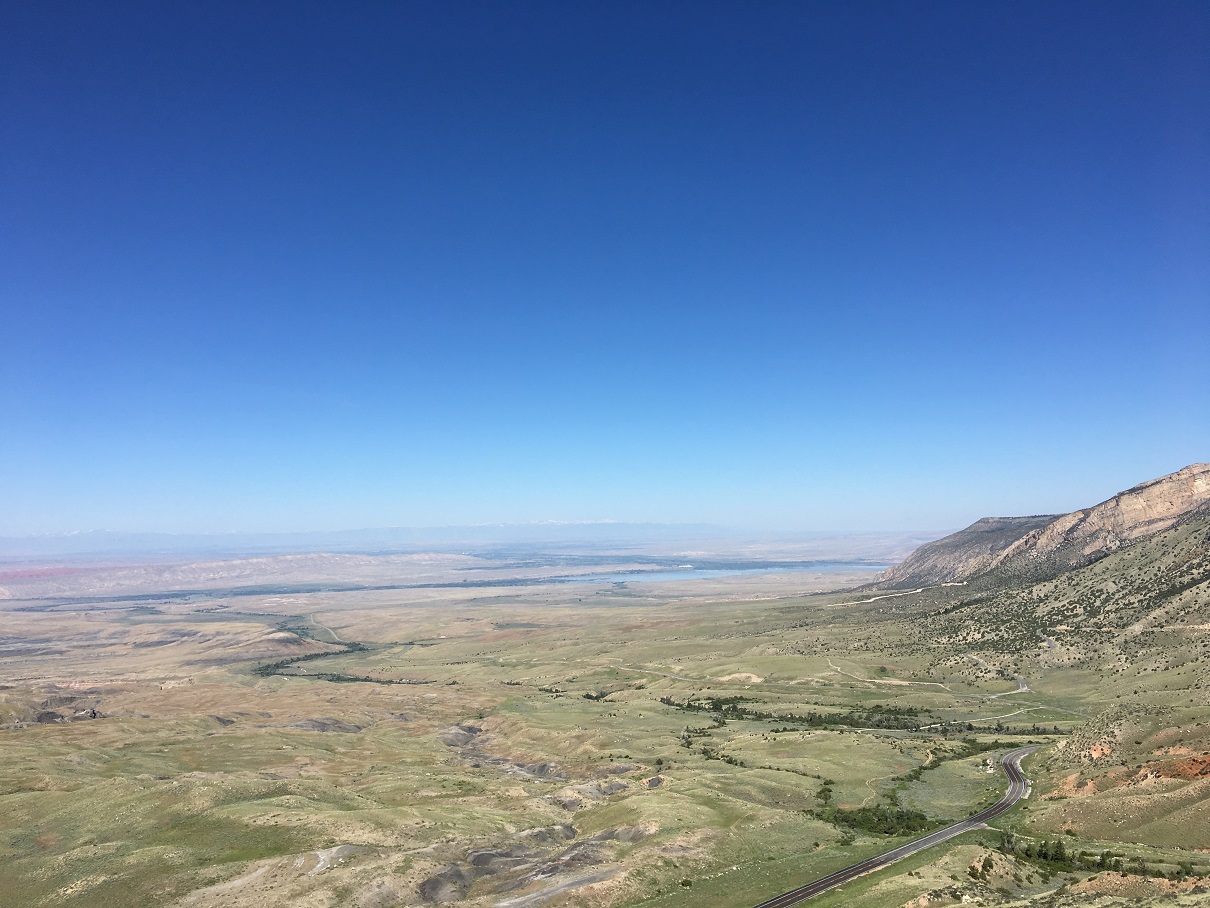 Bighorn Mountain looking west