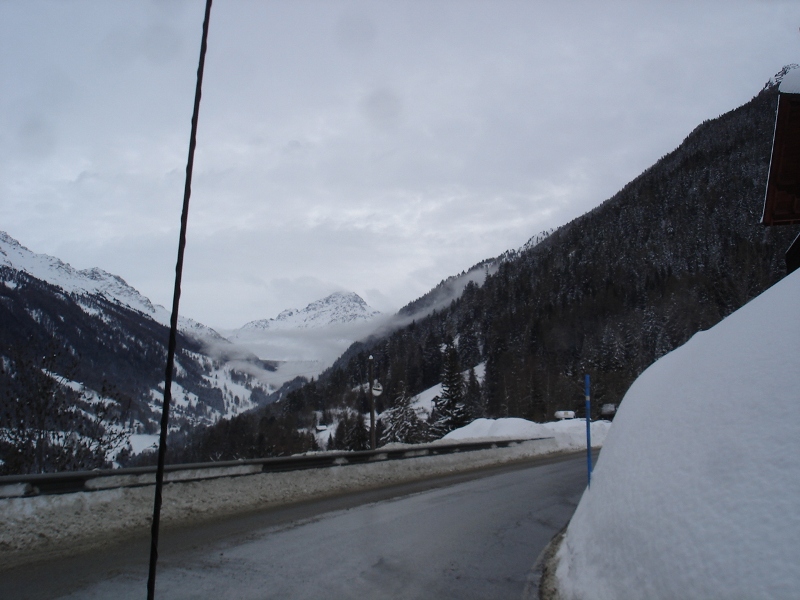 On the way in Switzerland